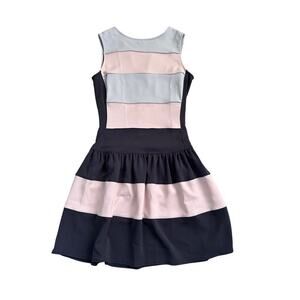 Mark & James Badgley Mischka Gray/Pink Sleeveless Dress Sz XS